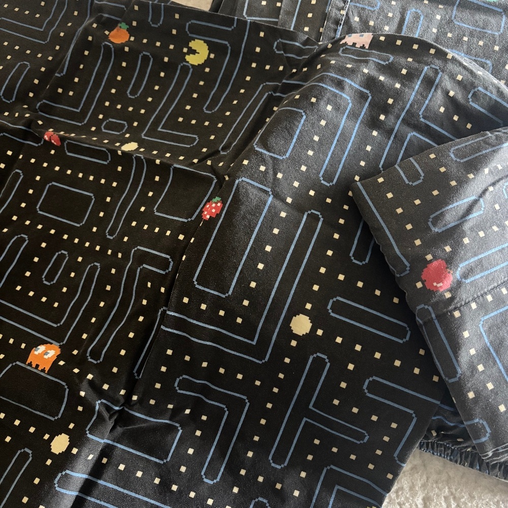 PAC Man Pottery Barn Sheets (Full)
